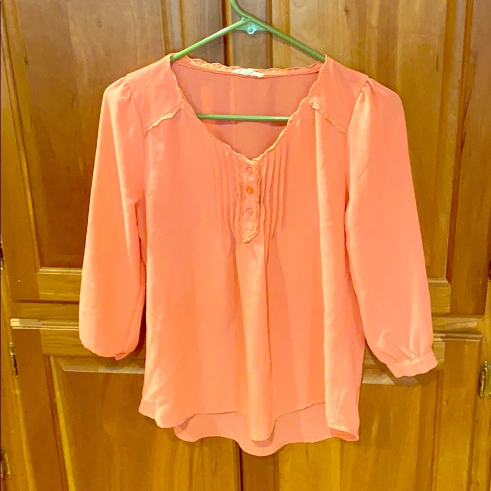 Women’s Pink Blouse, US S